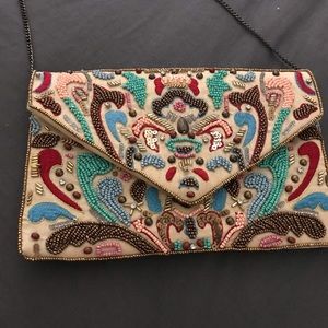 Intricately Beaded Purse